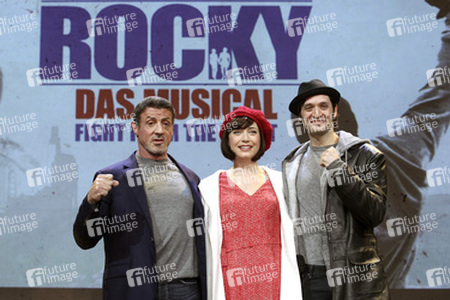 Sylvester Stallone, Wietske van Tongeren, Drew Sarich