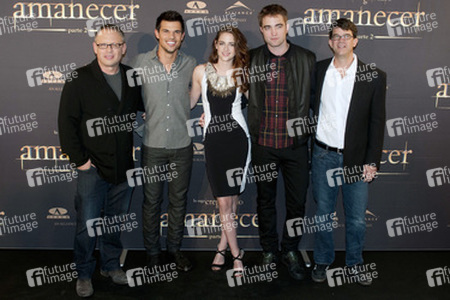 Bill Condon, Taylor Lautner, Kristen Stewart, Robert Pattinson, Wyck Godfrey