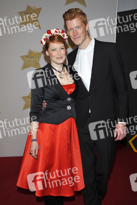 Enie van de Meiklokjes mit Freund Tobias Staerbo