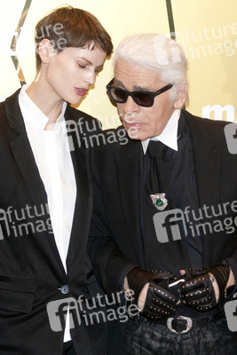 Saskia de Brauw, Karl Lagerfeld