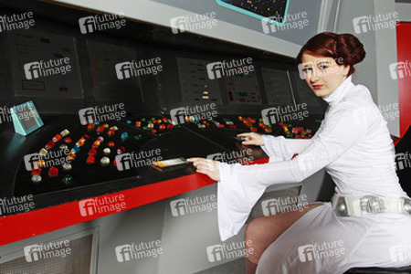 Lea als Prinzessin Leia