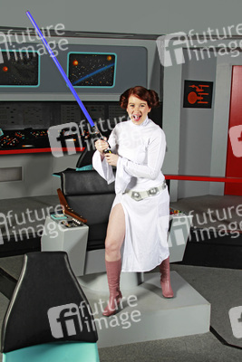 Lea als Prinzessin Leia