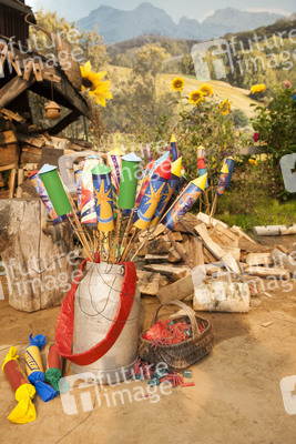 Pettersson und Findus Filmset