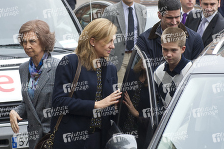 Königin Sophia, Prinzessin Cristina, Juan Pablo Urdangarin