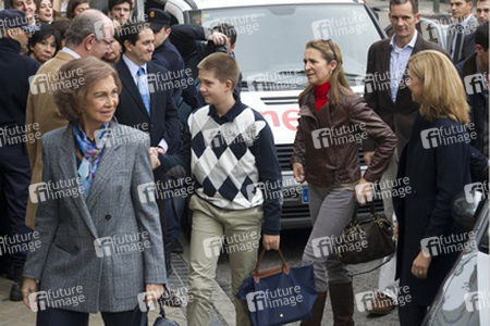 Königin Sophia, Juan Pablo Urdangarin, Prinzessin Elena, Inaki Urdangarin, Prinzessin Cristina