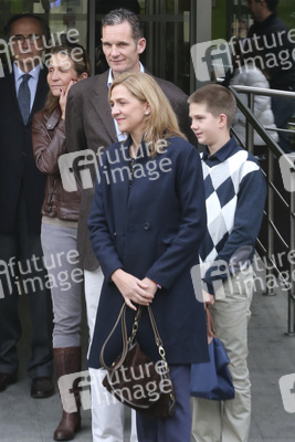 Prinzessin Elena, Inaki Urdangarin, Prinzessin Cristina, Juan Pablo Urdangarin