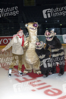 Otto Waalkes mit Sid, Crash und Eddie