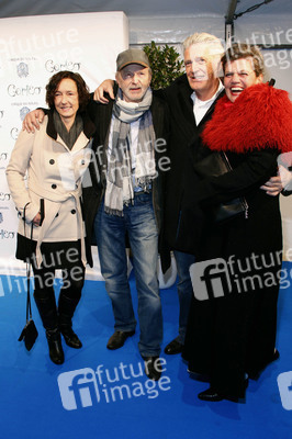 Michael Gwisdek mit Gattin Gabriela, Dieter Moor mit Gattin Sonja