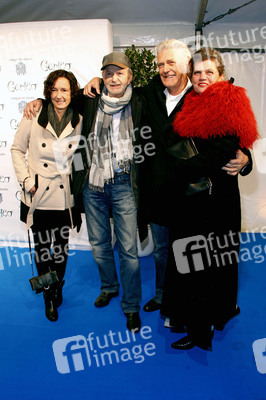 Michael Gwisdek mit Gattin Gabriela, Dieter Moor mit Gattin Sonja