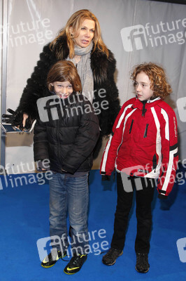 Ursula Karven mit den Kindern Liam und Jack