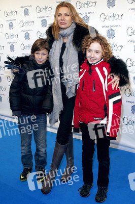 Ursula Karven mit den Kindern Liam und Jack