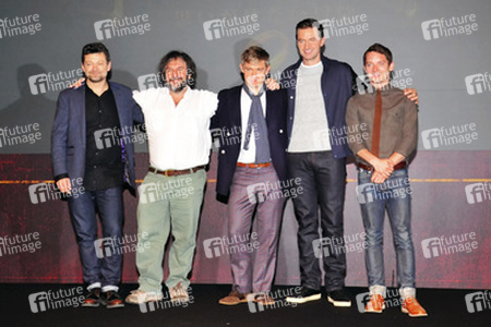 Andy Serkis, Peter Jackson, Martin Freeman, Richard Armitage, Elijah Wood