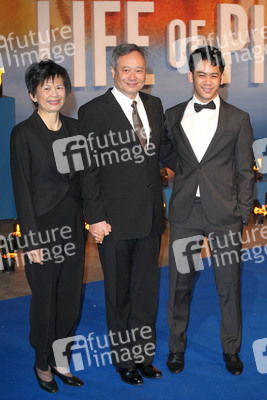 Ang Lee mit Gattin Jane und Sohn Mason