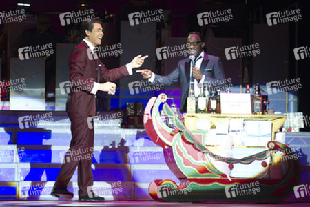 Phil Barley als Dean Martin, Giles Terera als Sammy Davis Jr.