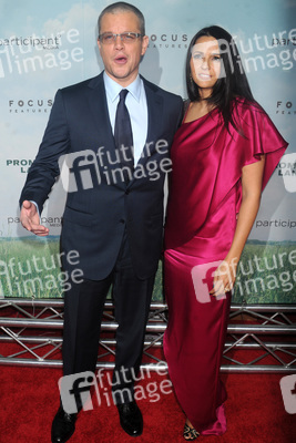 Matt Damon mit Gattin Luciana Barroso