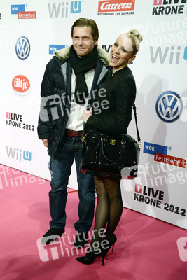 Darius Wosz mit Gattin Nika