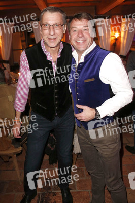 Patrick Lindner mit Lebensgefährte Peter Schäfer