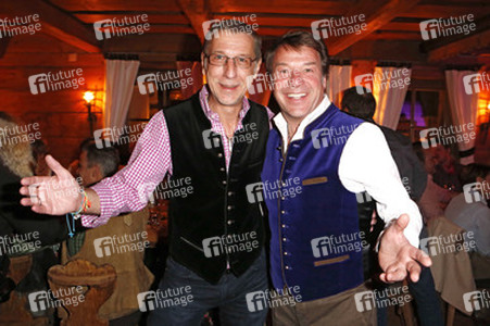 Patrick Lindner mit Lebensgefährte Peter Schäfer