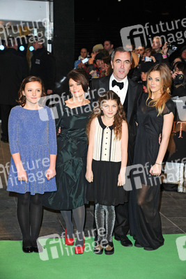 James Nesbitt mit Familie