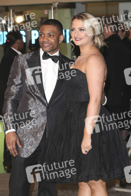 J.B. Gill (JLS) mit Freundin Chloe Tangney