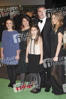 James Nesbitt mit Familie