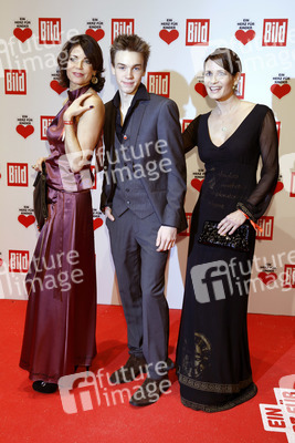 Gerit Kling mit Sohn Leon, Anja Kling