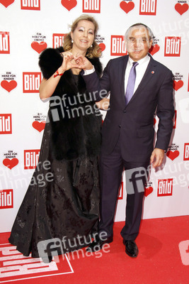 Felix Magath mit Ehefrau Nicola