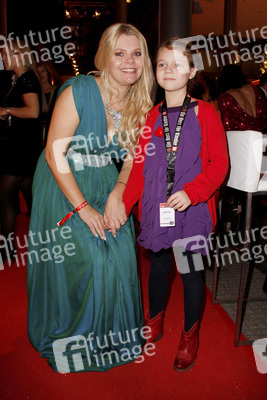 Anne-Sophie Briest mit Tochter Faye