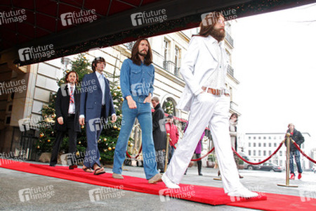 Wachsfiguren von Ringo Starr, Paul McCartney, George Harrison, John Lennon