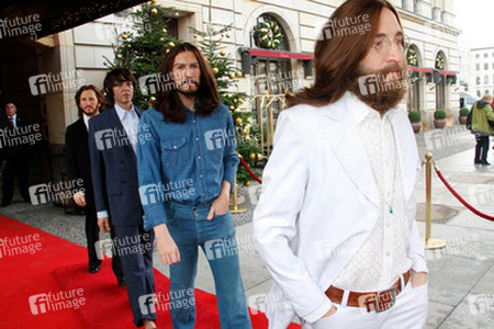 Wachsfiguren von Ringo Starr, Paul McCartney, George Harrison, John Lennon