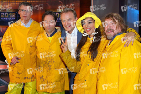 Günther Jauch, Jan Josef Liefers, Frank Plasberg, Verona Pooth, Armin Rohde