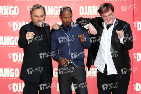 Franco Nero, Jamie Foxx, Quentin Tarantino