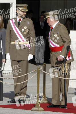 Felipe von Spanien, Juan Carlos I. von Spanien