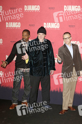 Jamie Foxx, Quentin Tarantino, Christoph Waltz