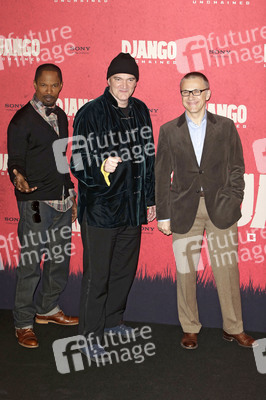 Jamie Foxx, Quentin Tarantino, Christoph Waltz