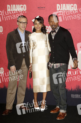 Christoph Waltz, Kerry Washington, Jamie Foxx