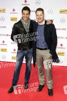 Marco Kreuzpaintner mit Ehemann Gilardi