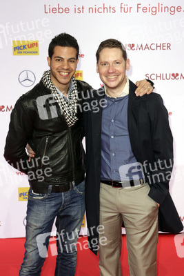 Marco Kreuzpaintner mit Ehemann Gilardi