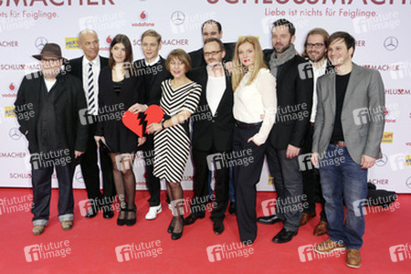 Matthias Schweighöfer mit seinem 'Schlussmacher'-Cast