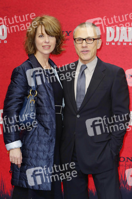 Christoph Waltz mit Lebensgefährtin Judith Holste