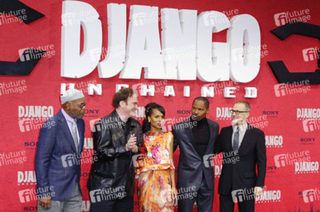 Samuel L. Jackson, Quentin Tarantino, Kerry Washington, Jamie Foxx, Christoph Waltz