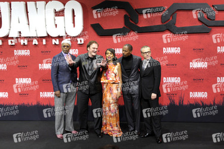 Samuel L. Jackson, Quentin Tarantino, Kerry Washington, Jamie Foxx, Christoph Waltz