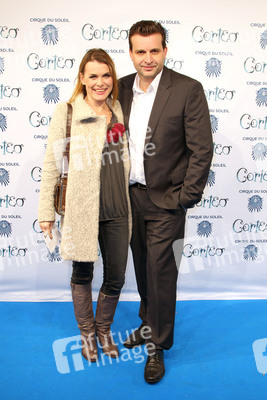 Andrea Lüdke mit Begleitung