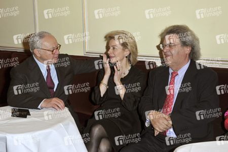 Hubert Burda, Ursula von der Leyen, Helmut Markwort