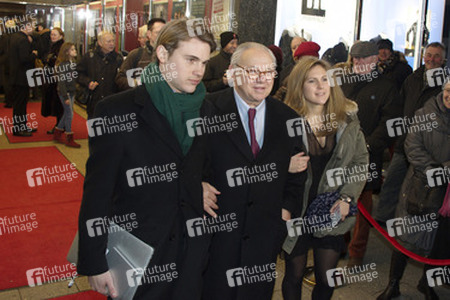 Hubert Burda mit seinen Kindern Jacob Burda und Elisabeth Burda