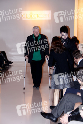 Harald Glööckler mit Lebensgefährte und Geschäftspartner Dieter Schroth