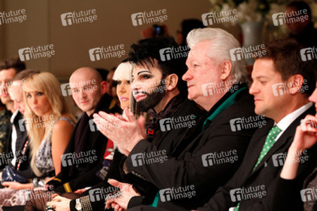 Harald Glööckler mit Lebensgefährte und Geschäftspartner Dieter Schroth