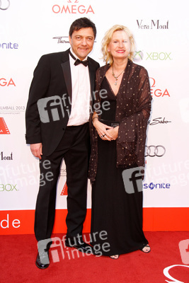 Sven Sturm mit Gattin Tamara