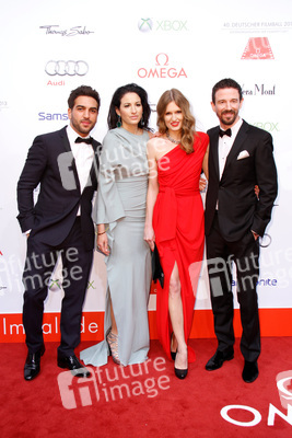 Elyas M'Barek, Minu Barati Fischer, Oliver Berben mit Freundin Katrin Kraus