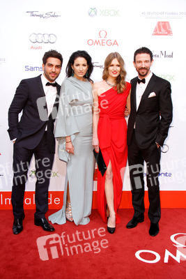 Elyas M'Barek, Minu Barati Fischer, Oliver Berben mit Freundin Katrin Kraus